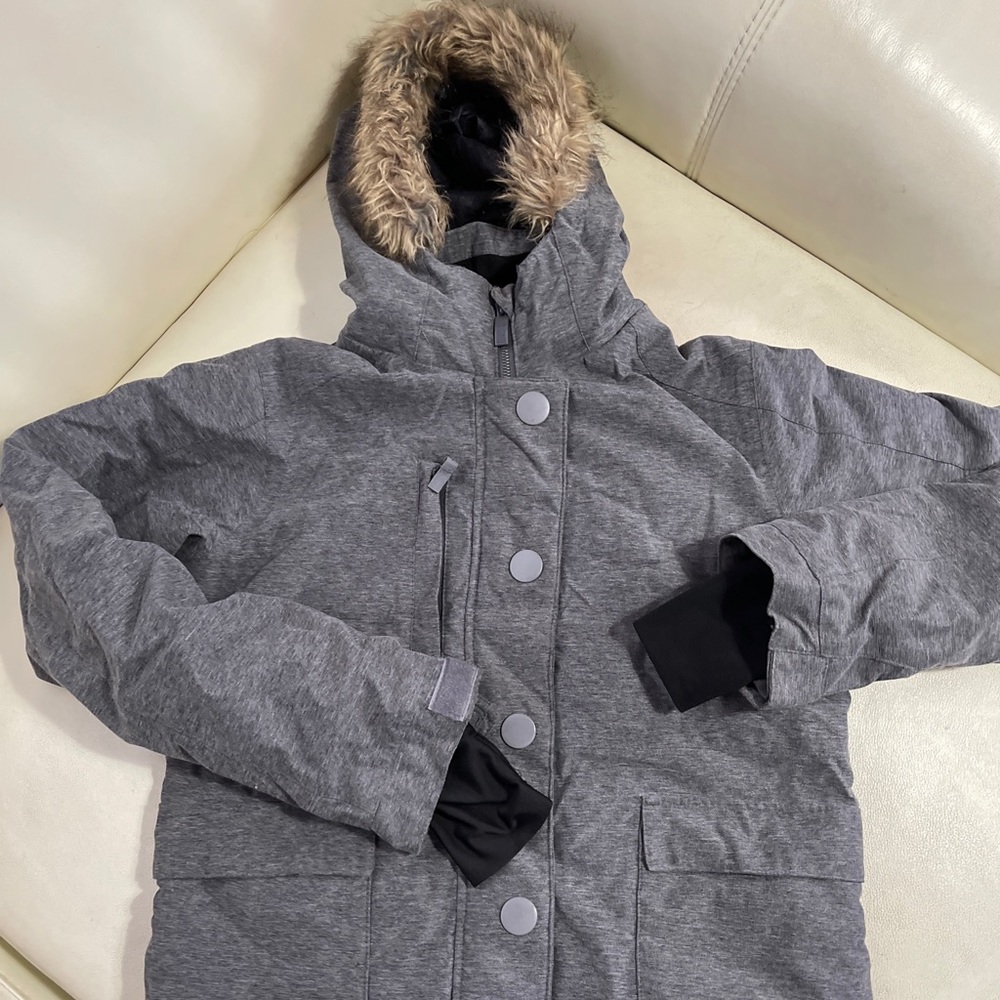 PWDR Room PrimaLoft Youth Jacket Gray XL Youth
